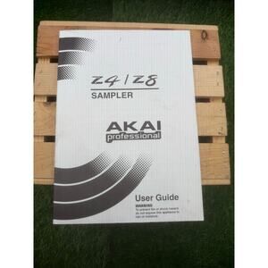 Akai Z4 / Z8 Sampler Owner’s Instruction Manual